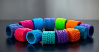 top vibrating foam rollers