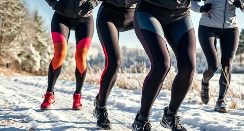 top women s thermal running tights