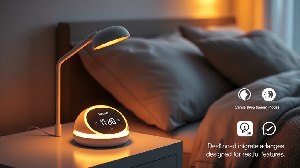 adjustable sleep training features