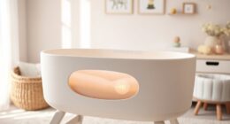 auto rocking bassinet with cry detection
