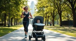balancing parenting and running