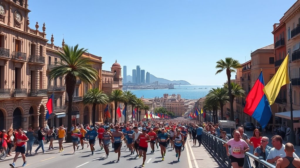 barcelona marathon scenic preparation