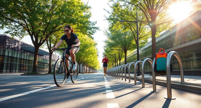 begin daily cycling routine