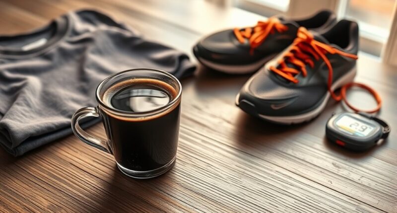 caffeine enhances running performance