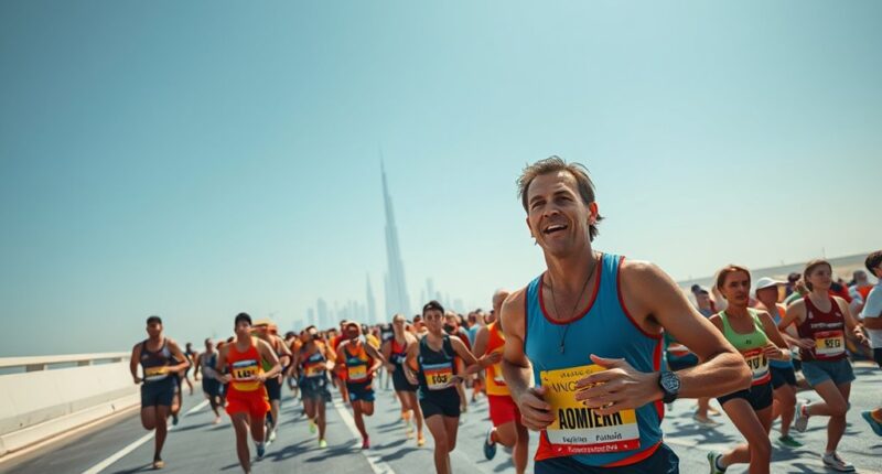 challenging dubai marathon conditions