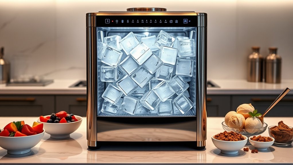 choosing suitable luxury ice machines