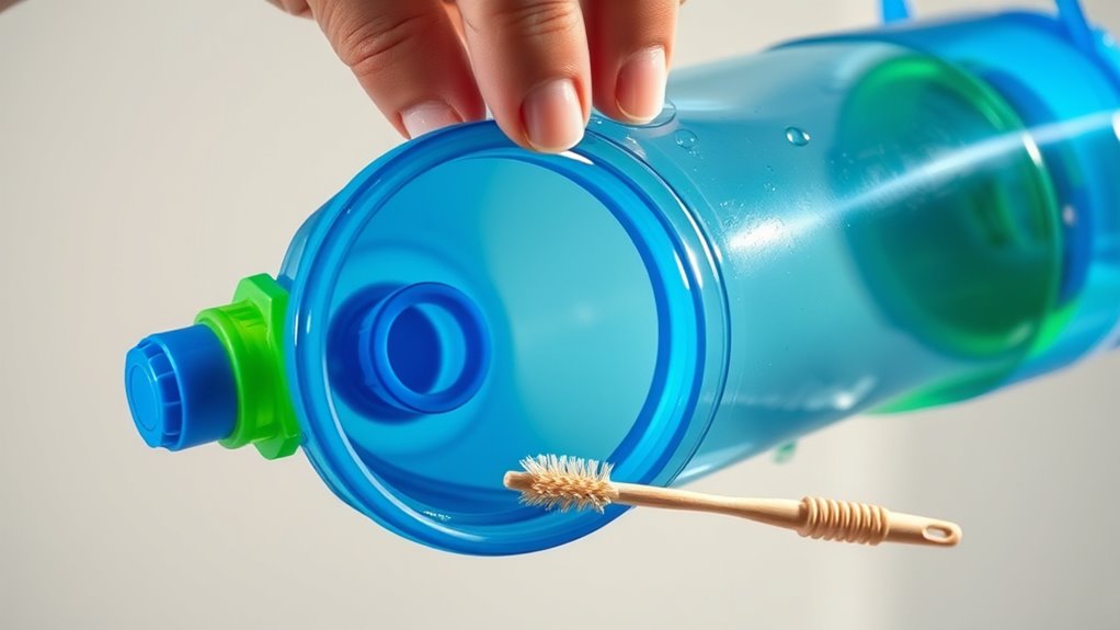 clean dry sanitize air dry