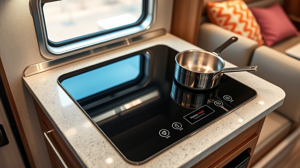 compact efficient safe cooking