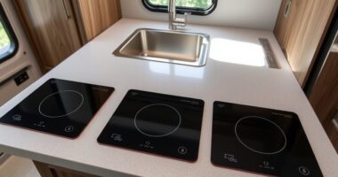compact powerful rv cooktops