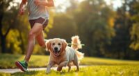 dog running safety etiquette