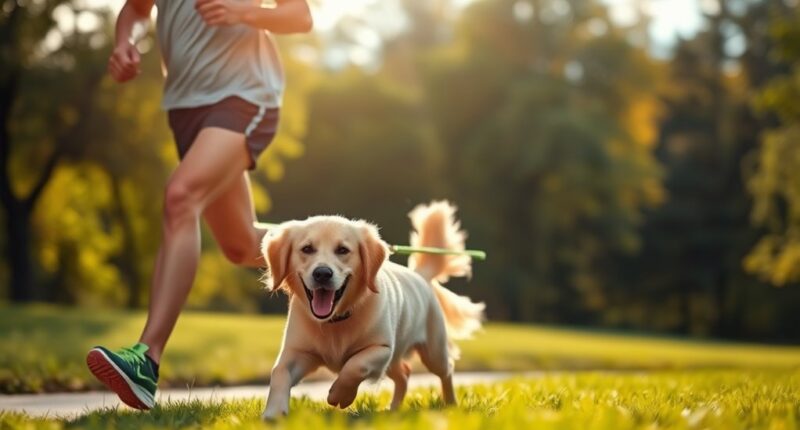 dog running safety etiquette