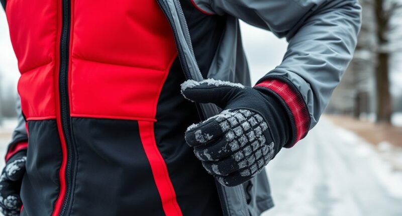 dress in weather appropriate layers