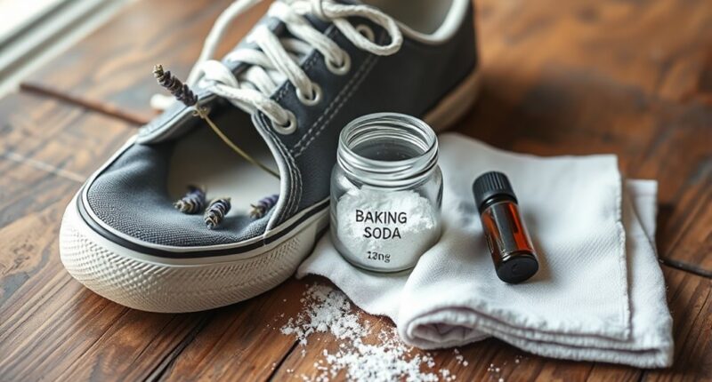effective homemade shoe deodorizer