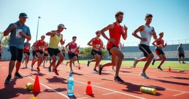 effective race warm up routine