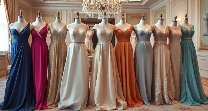 elegant evening gown collection