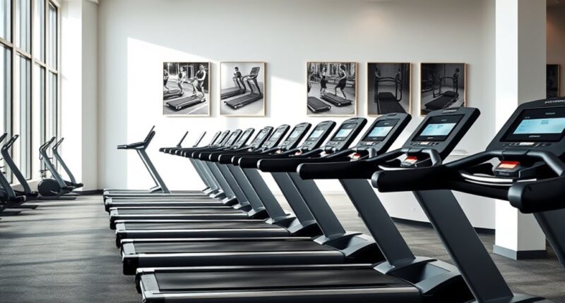 evolution of treadmill usage