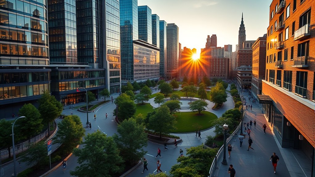 explore city parks pathways