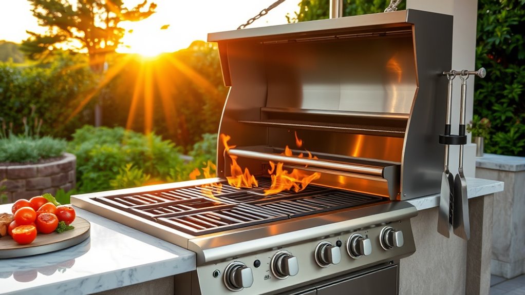 high end grill selection factors