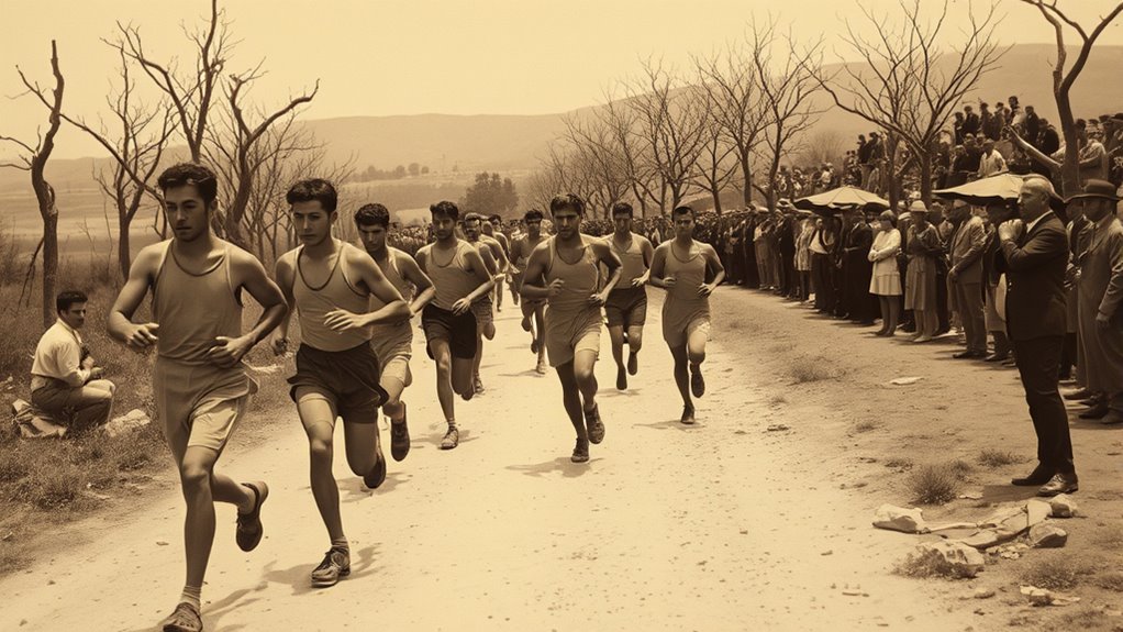 historical marathon race strategies