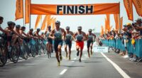 history of olympic distance
