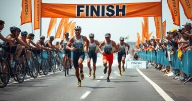 history of olympic distance