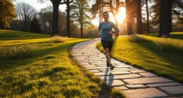 increase weekly walking routine