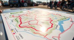 interpreting race course maps