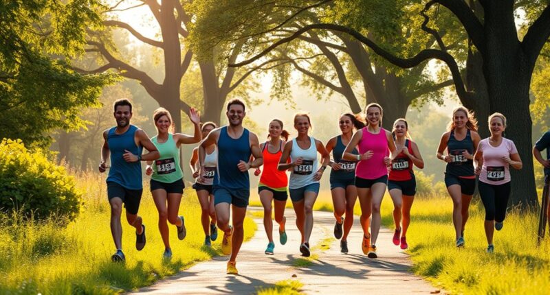 join a running group