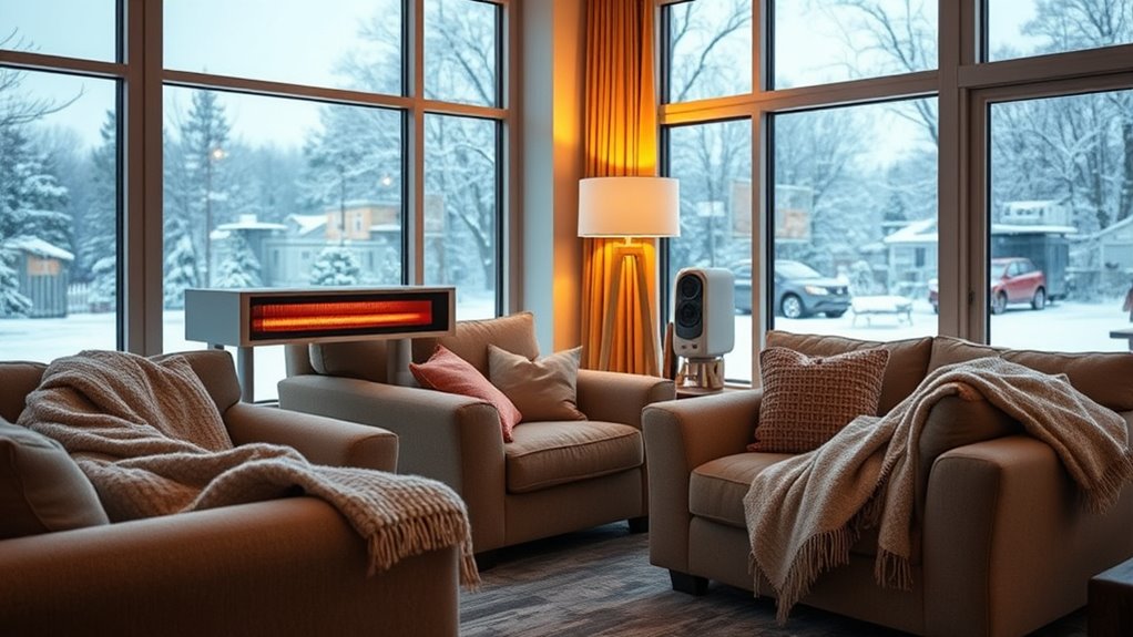 large room heating considerations