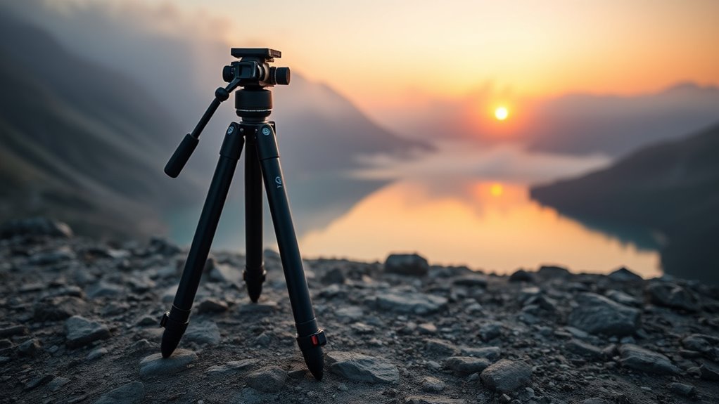 lightweight adjustable stable tripod
