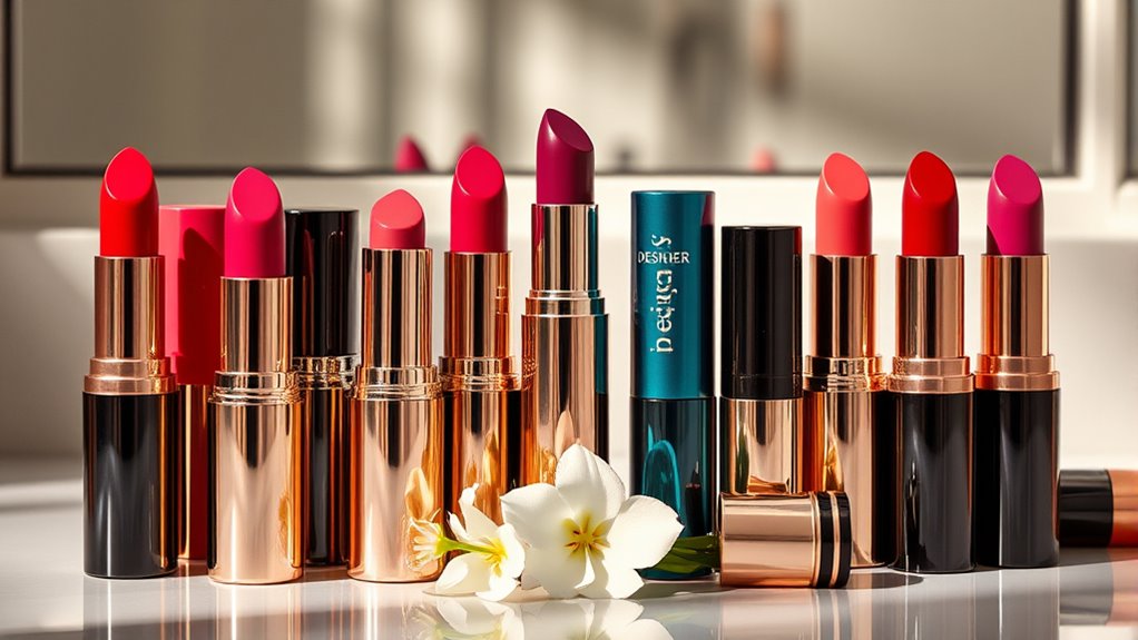 lipstick color and packaging