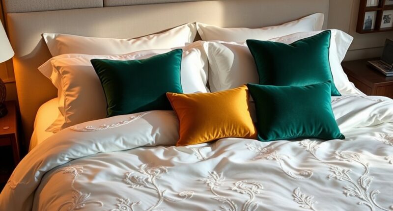 luxury bedding for better sleep