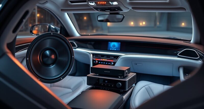luxury car audio excellence