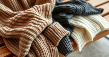 luxury cashmere sweater selection