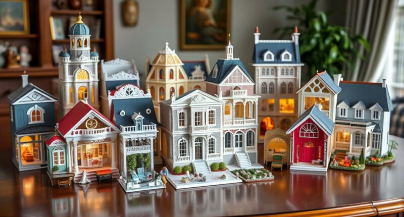 luxury dollhouses with accessories