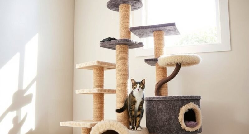 luxury feline furniture options
