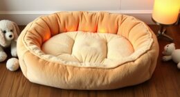luxury heated pet bed selection