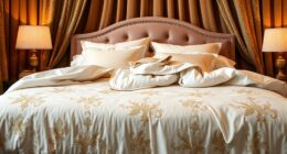 luxury king bed bedding