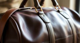 luxury leather weekend bags