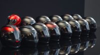 luxury motorcycle helmet selections