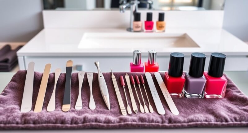 luxury nail care kits