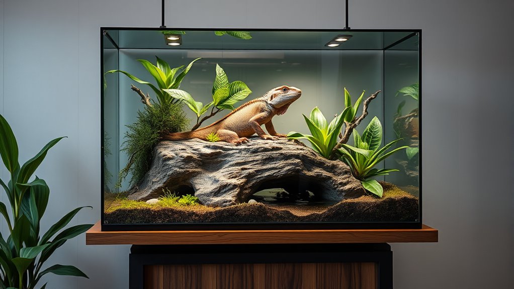 luxury reptile terrarium essentials