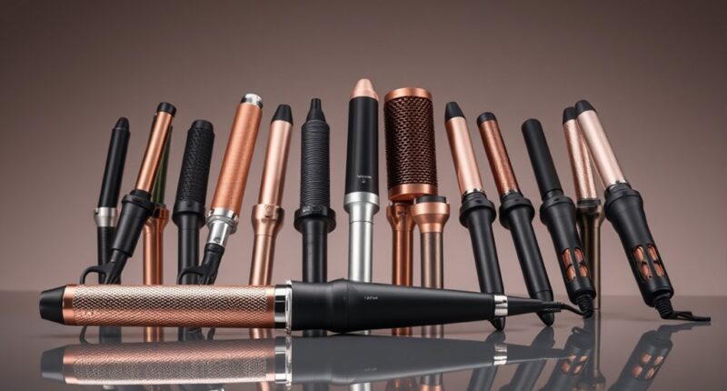 luxury salon quality curling devices