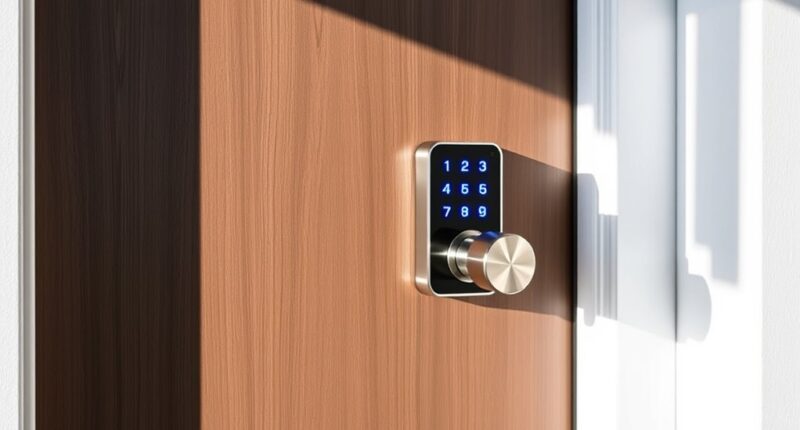 luxury smart door lock options