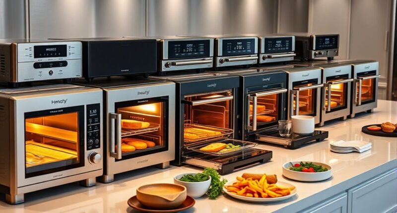 luxury toaster ovens with air fryers