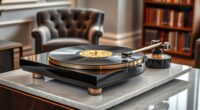 luxury vinyl record player selection