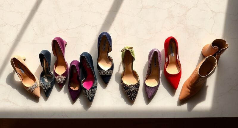 luxury women s shoe collection