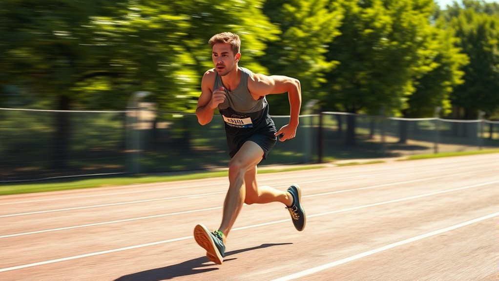 maintain controlled pace safely