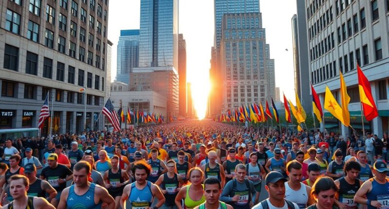 marathon across five boroughs