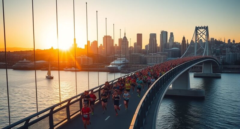 marathon over auckland harbour